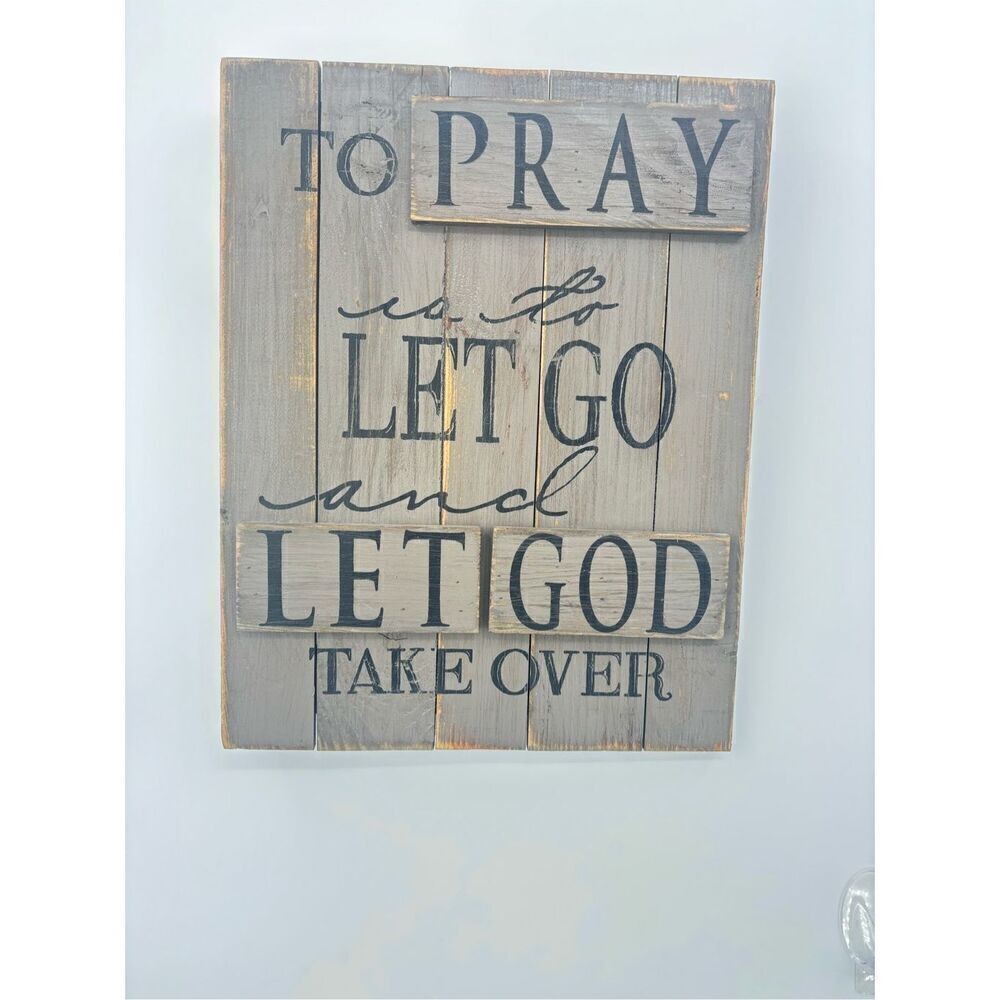 God sign on wood rustic